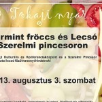 Tokaj Furmint Fröccs és Lecsó fesztivál 2013 augusztus 3